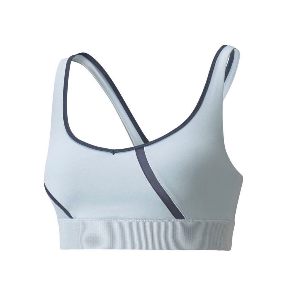 🆕Puma Blue Exhale Mesh Curve Sports Bra